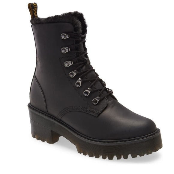 NIB Dr. Martens Leona faux fur lined Size: 6 - Picture 3 of 9